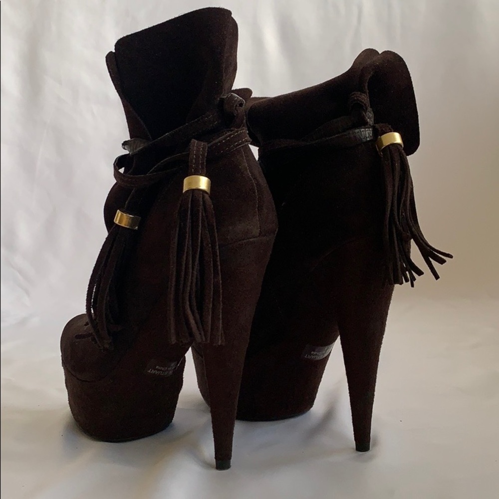 suede bootie - Picture 3 of 4